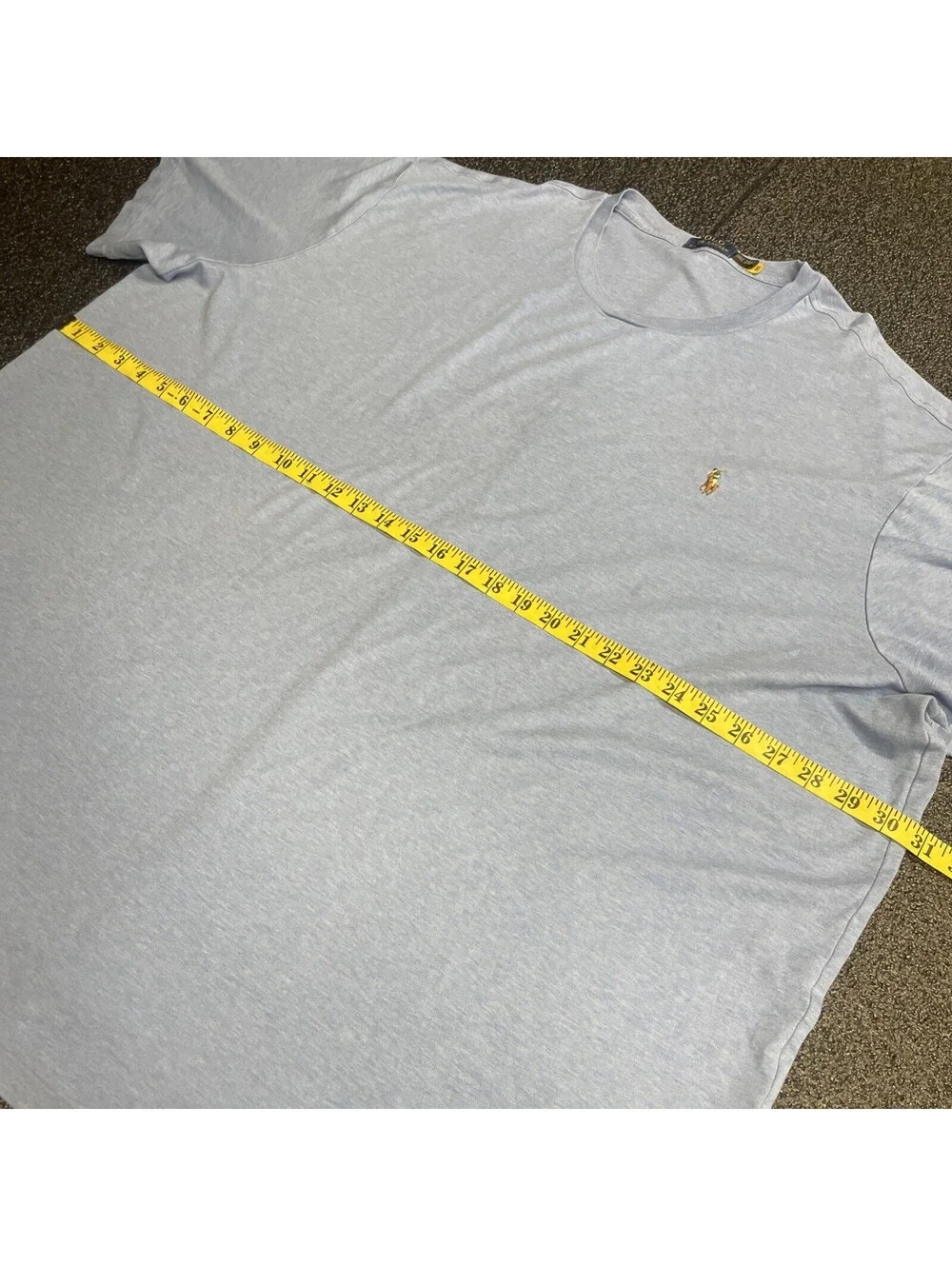 Polo Ralph Lauren T-shirt Men's 4XLT Blue Short Sleeve Stretch Casual Cotton
